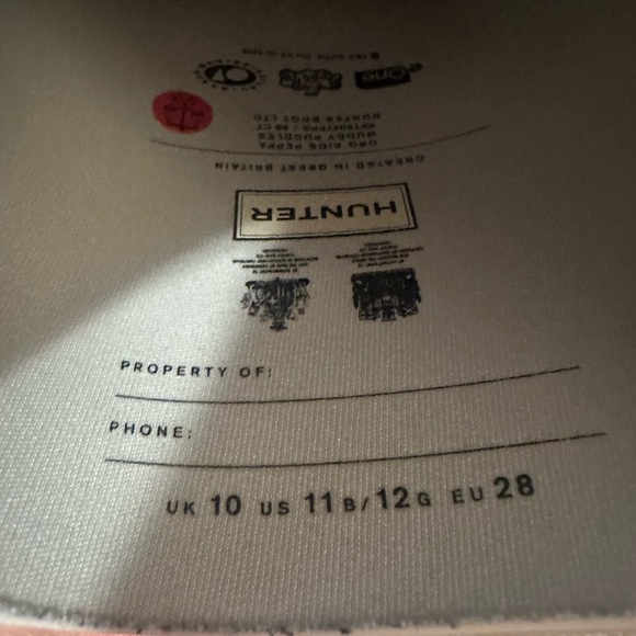 Hunter Pink Peppa Pig Muddy Puddles Boots - Picture 4 of 7